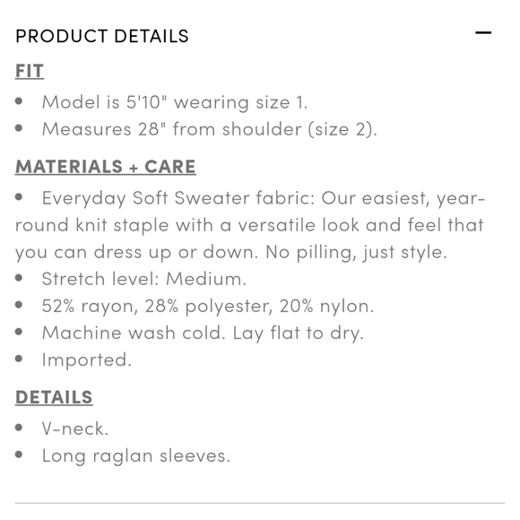 NWOT Torrid Everyday Soft V-Neck Raglan Sleeve Sweater Cream - Picture 5 of 6